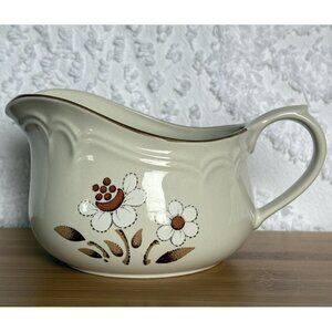 Hearthside Gravy Boat Or Pitcher 3 1/2” Cumberland Mayblossom Vintage 1973 EUC